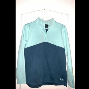 Blue Under Armour Half Zip